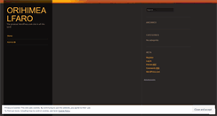 Desktop Screenshot of orihimeyachiru.wordpress.com