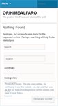 Mobile Screenshot of orihimeyachiru.wordpress.com