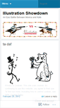 Mobile Screenshot of illustrationshowdown.wordpress.com