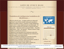 Tablet Screenshot of lendejud.wordpress.com