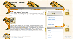 Desktop Screenshot of frogstampcollection.wordpress.com