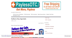 Desktop Screenshot of paylessotc.wordpress.com