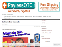 Tablet Screenshot of paylessotc.wordpress.com