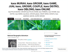 Tablet Screenshot of obralkaosmurah.wordpress.com