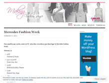 Tablet Screenshot of makingfashionsense.wordpress.com