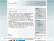 Tablet Screenshot of fashiongirltips.wordpress.com