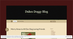 Desktop Screenshot of dukesdoggyduds.wordpress.com