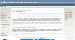 Desktop Screenshot of lockedonsports.wordpress.com