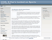 Tablet Screenshot of lockedonsports.wordpress.com