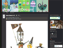 Tablet Screenshot of amyflynndesigns.wordpress.com