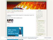 Tablet Screenshot of marineetsontextile.wordpress.com