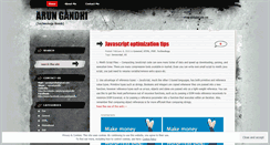 Desktop Screenshot of greatgandhi.wordpress.com