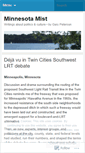 Mobile Screenshot of minnesotamist.wordpress.com