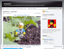 Tablet Screenshot of nokedlis.wordpress.com