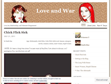 Tablet Screenshot of lovenwar.wordpress.com