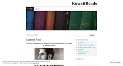 Desktop Screenshot of kuwaitreads.wordpress.com