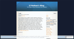 Desktop Screenshot of jjnathan.wordpress.com