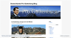Desktop Screenshot of proguttenberg.wordpress.com