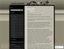 Tablet Screenshot of keyifle.wordpress.com