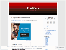 Tablet Screenshot of koolcars.wordpress.com