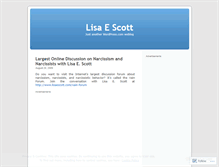 Tablet Screenshot of lisaescott.wordpress.com