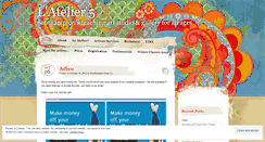 Desktop Screenshot of latelier5.wordpress.com