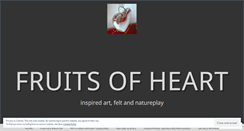 Desktop Screenshot of fruitsofheart.wordpress.com