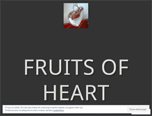 Tablet Screenshot of fruitsofheart.wordpress.com