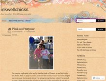 Tablet Screenshot of inkwellchicks.wordpress.com