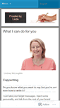 Mobile Screenshot of lindsaymcloughlin.wordpress.com