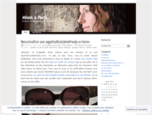 Tablet Screenshot of misskaparis.wordpress.com