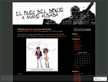 Tablet Screenshot of dibujoschapel.wordpress.com