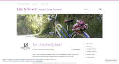 Desktop Screenshot of lifeissweetscrapbooking.wordpress.com