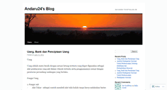 Desktop Screenshot of andaru24.wordpress.com
