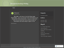 Tablet Screenshot of ehseaglecheerleading.wordpress.com