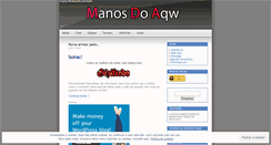 Desktop Screenshot of manosdoaqw.wordpress.com