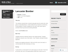 Tablet Screenshot of bottleofbeer.wordpress.com