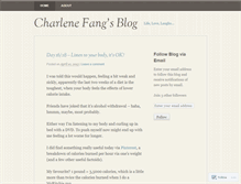 Tablet Screenshot of charfang.wordpress.com