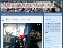 Tablet Screenshot of costalerosdelnazareno.wordpress.com