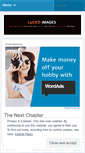 Mobile Screenshot of luceoimages.wordpress.com