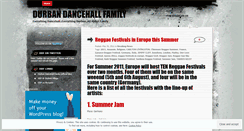 Desktop Screenshot of durbandancehallfam.wordpress.com