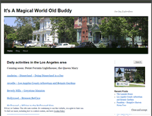 Tablet Screenshot of itsamagicalworldolbuddy.wordpress.com