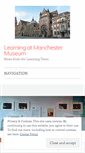 Mobile Screenshot of learningmanchester.wordpress.com