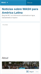 Mobile Screenshot of aguasaneamientohigiene.wordpress.com