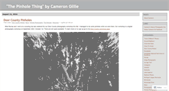 Desktop Screenshot of camerongillie.wordpress.com