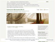 Tablet Screenshot of indology.wordpress.com