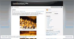 Desktop Screenshot of gazetamucambence.wordpress.com