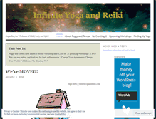 Tablet Screenshot of infiniteyogaandreiki.wordpress.com