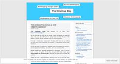 Desktop Screenshot of mindmapblog.wordpress.com