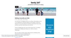 Desktop Screenshot of family247.wordpress.com